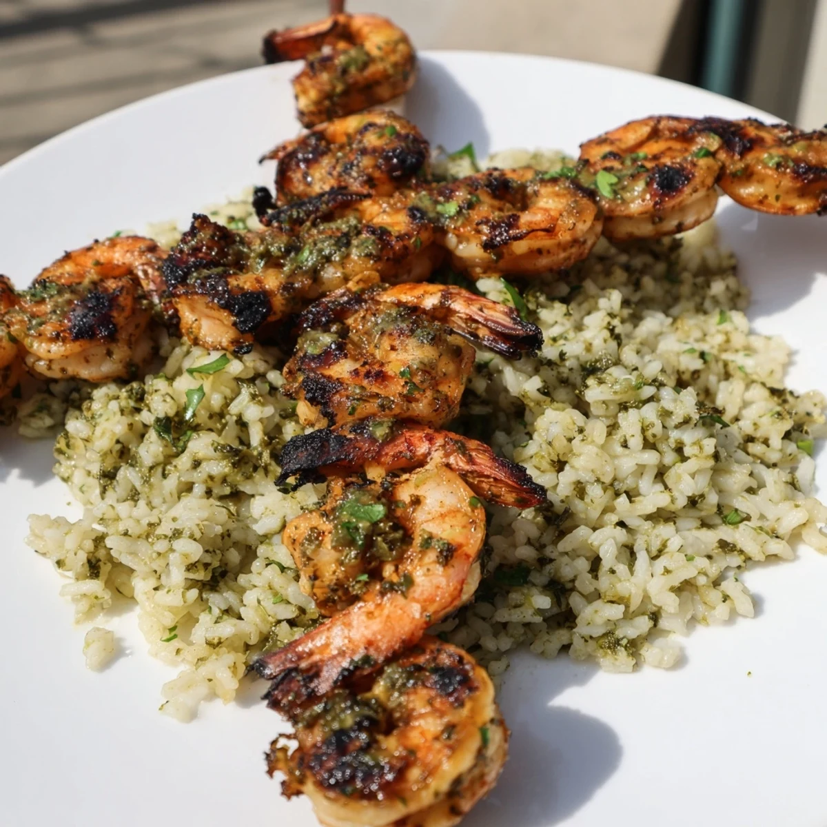 Grilled Chipotle Lime Shrimp & Rice with vibrant cilantro-lime rice, a delicious and easy main course.