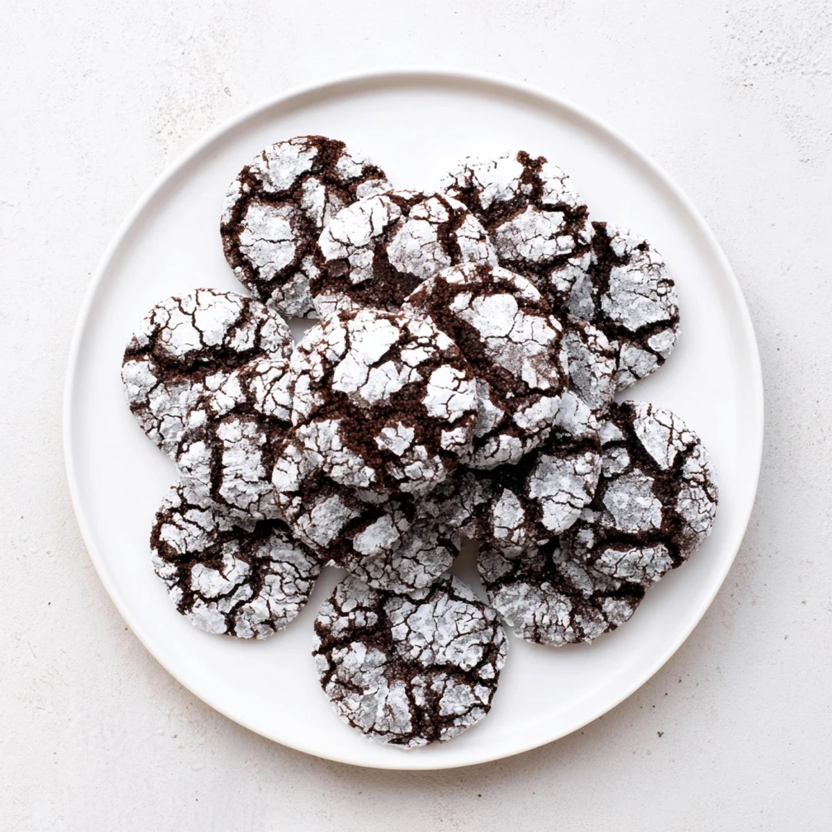 Fudgy and delicious, these homemade Chocolate Crinkle Cookies are a perfect dessert treat.