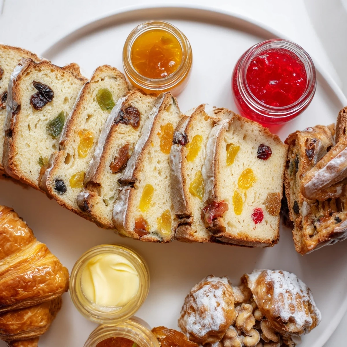 A Christmas brunch gift box 2025 filled with delicious treats and ready for gifting with festive flair.