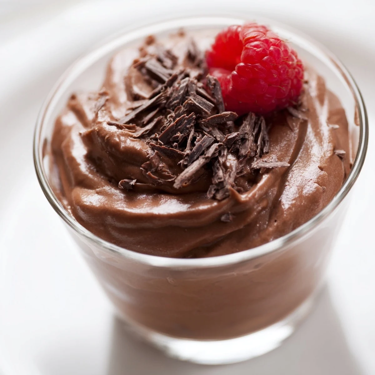 Creamy and decadent chocolate mousse dessert cups, perfectly chilled and ready to serve after a delicious meal.