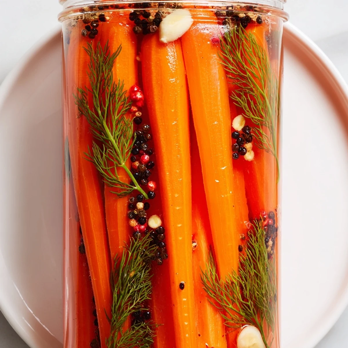 Enjoy vibrant Quick Pickled Carrot Spears, a delightful side dish with crunchy, flavorful texture.