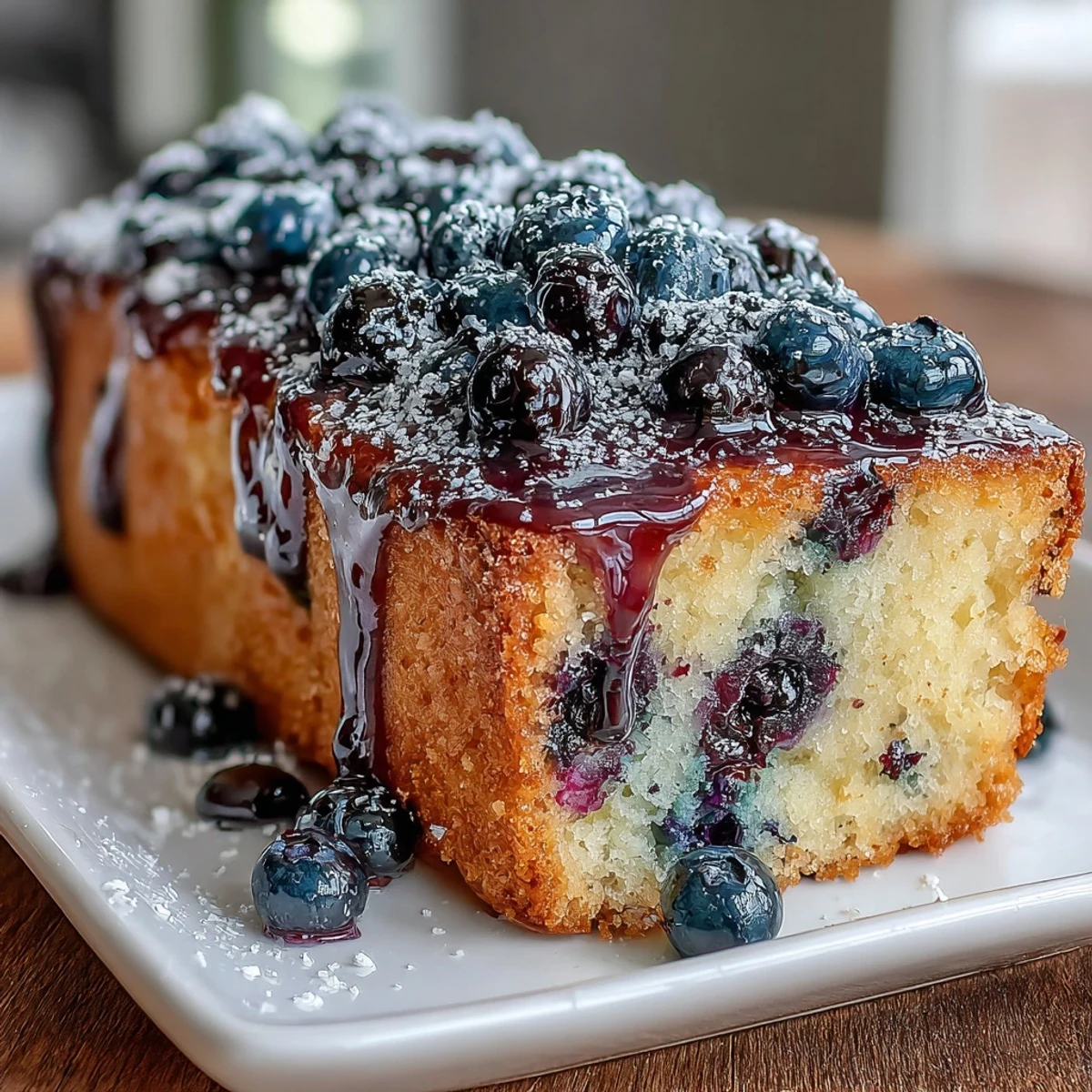 Blueberry Lemon Shower Loaf