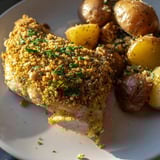 Crispy Parmesan Chicken Potatoes