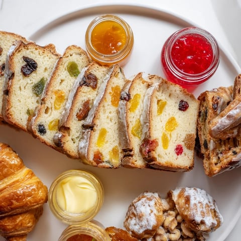 A Christmas brunch gift box 2025 filled with delicious treats and ready for gifting with festive flair.