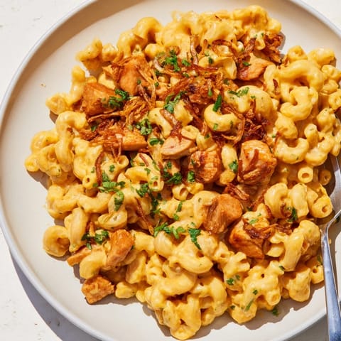 Honey BBQ Chicken Mac Cheese