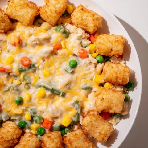 Tater Tot Chicken Pot