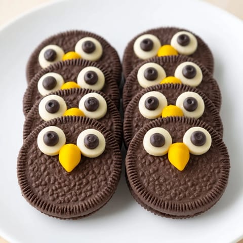 Whimsical Owl Treat Tray
