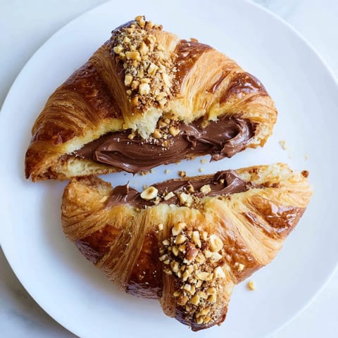 3-Ingredient Nutella Croissants