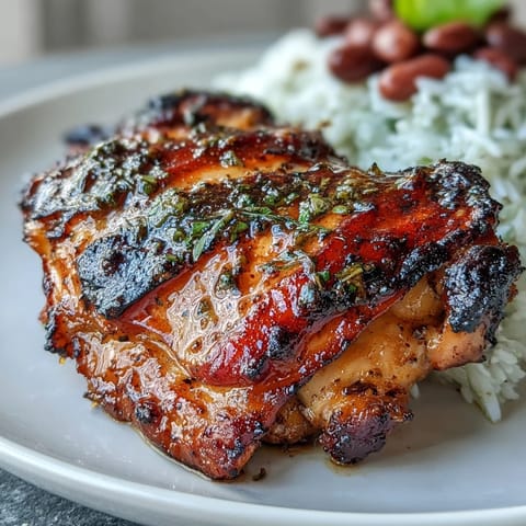 Jerk Chicken Rice Peas