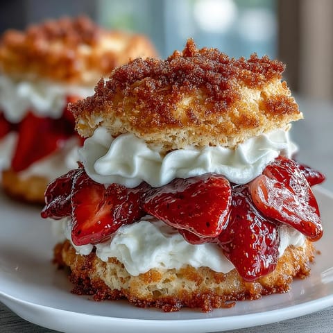 Classic Strawberry Shortcake Biscuits