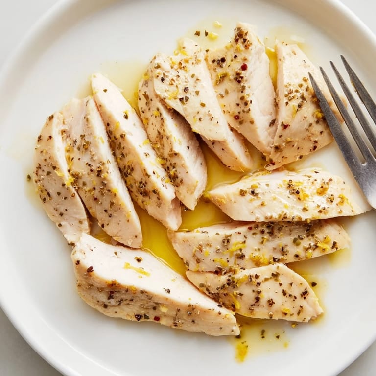 Flavorful Express Lemon Pepper Chicken plated with vibrant salad greens for a fresh meal.