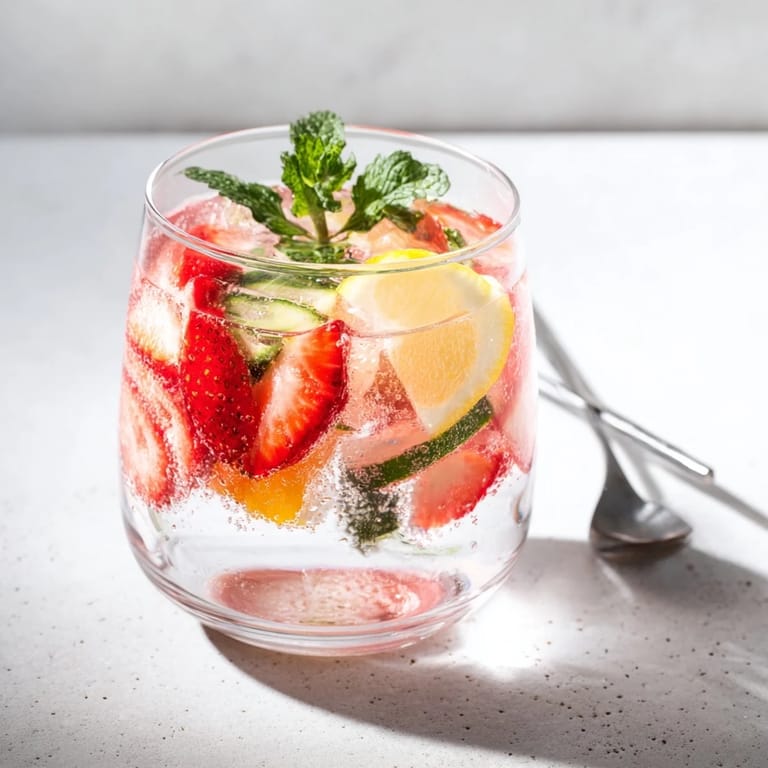 Bright lemon-lime mocktails served over ice, perfect for a hot summer day.  