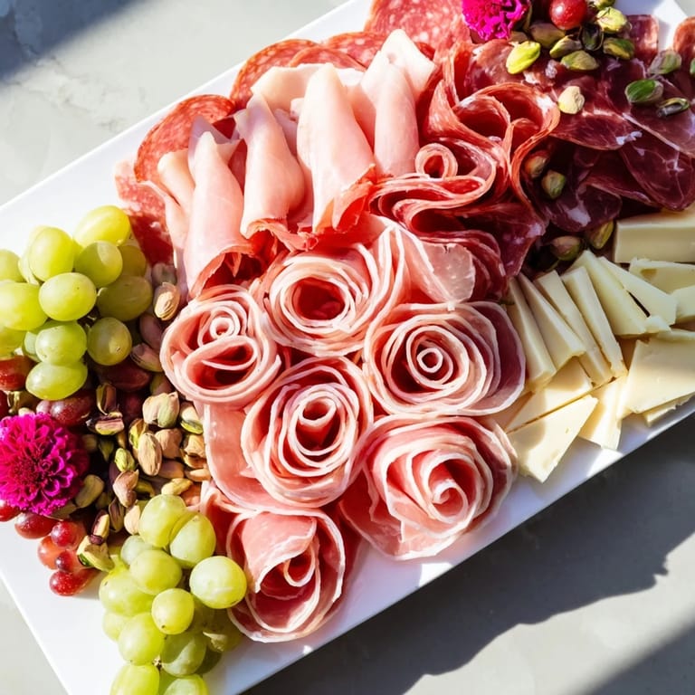 Indulge your senses with this loaded Advanced Artisan Array, perfect for a luxurious, shareable appetizer.