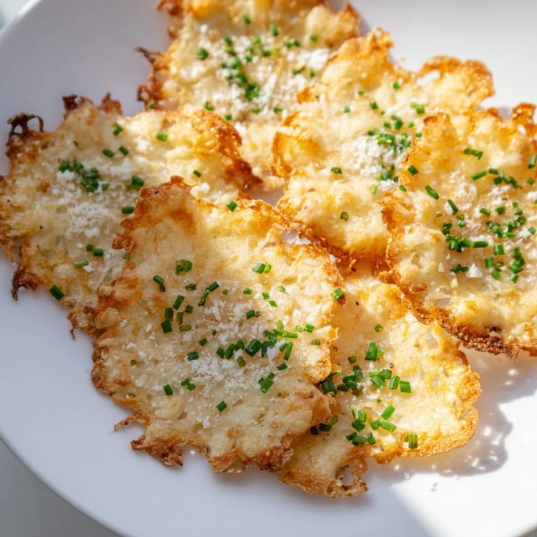 Freshly baked, beautifully crispy Cottage Cheese Chips ready to enjoy with a creamy dip of your choice.