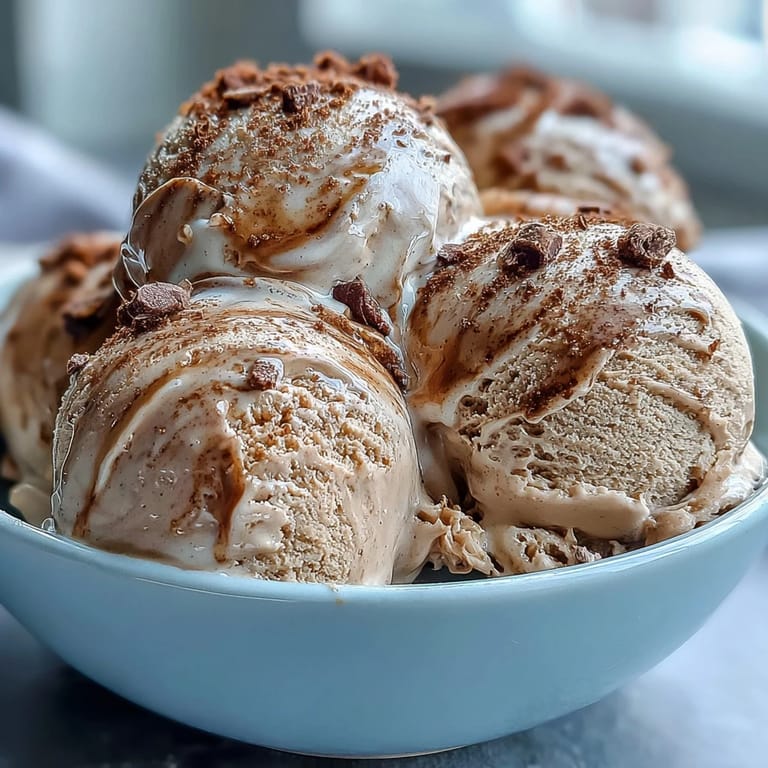 Garnished with sesame seeds, the homemade Hojicha Ice Cream offers a nutty, caramel-like flavor for dessert lovers.