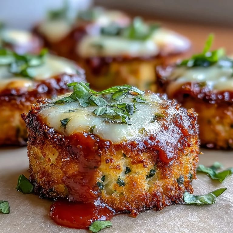 Delicious crispy zucchini pizza bites, a perfect cheesy appetizer with vibrant green zucchini.