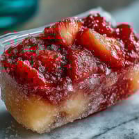 Strawberry pineapple daiquiri freezer pouches filled with blended fruit and rum, perfect for easy summer sipping.